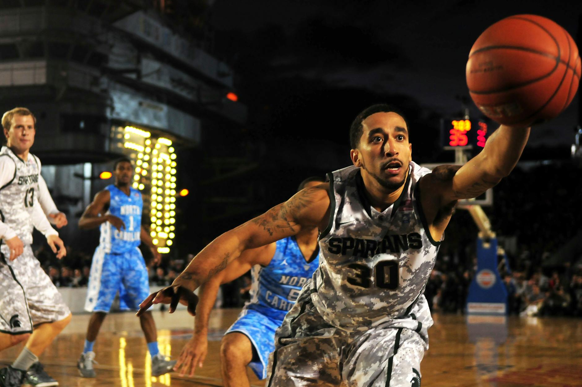 Upsets in the making. . .basketball
